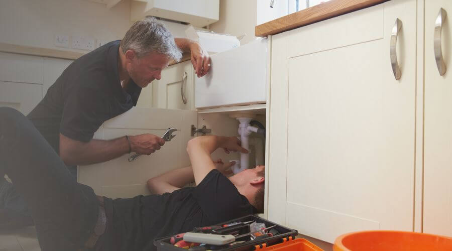 Professional burst pipe repair services in Means, KY